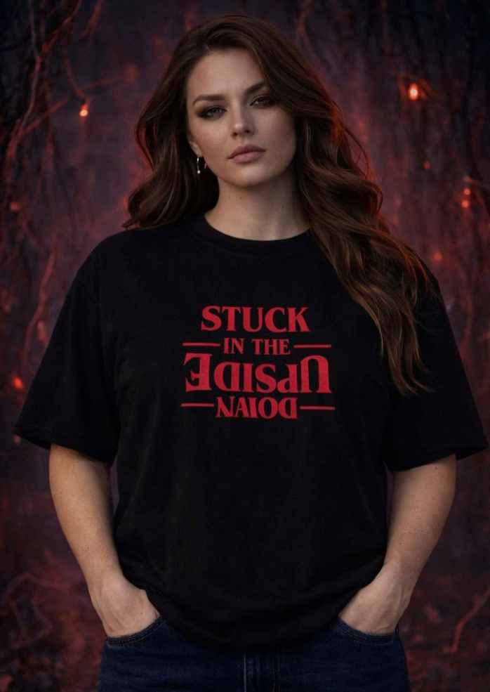 'Upside Down' Women's Oversized T-shirt